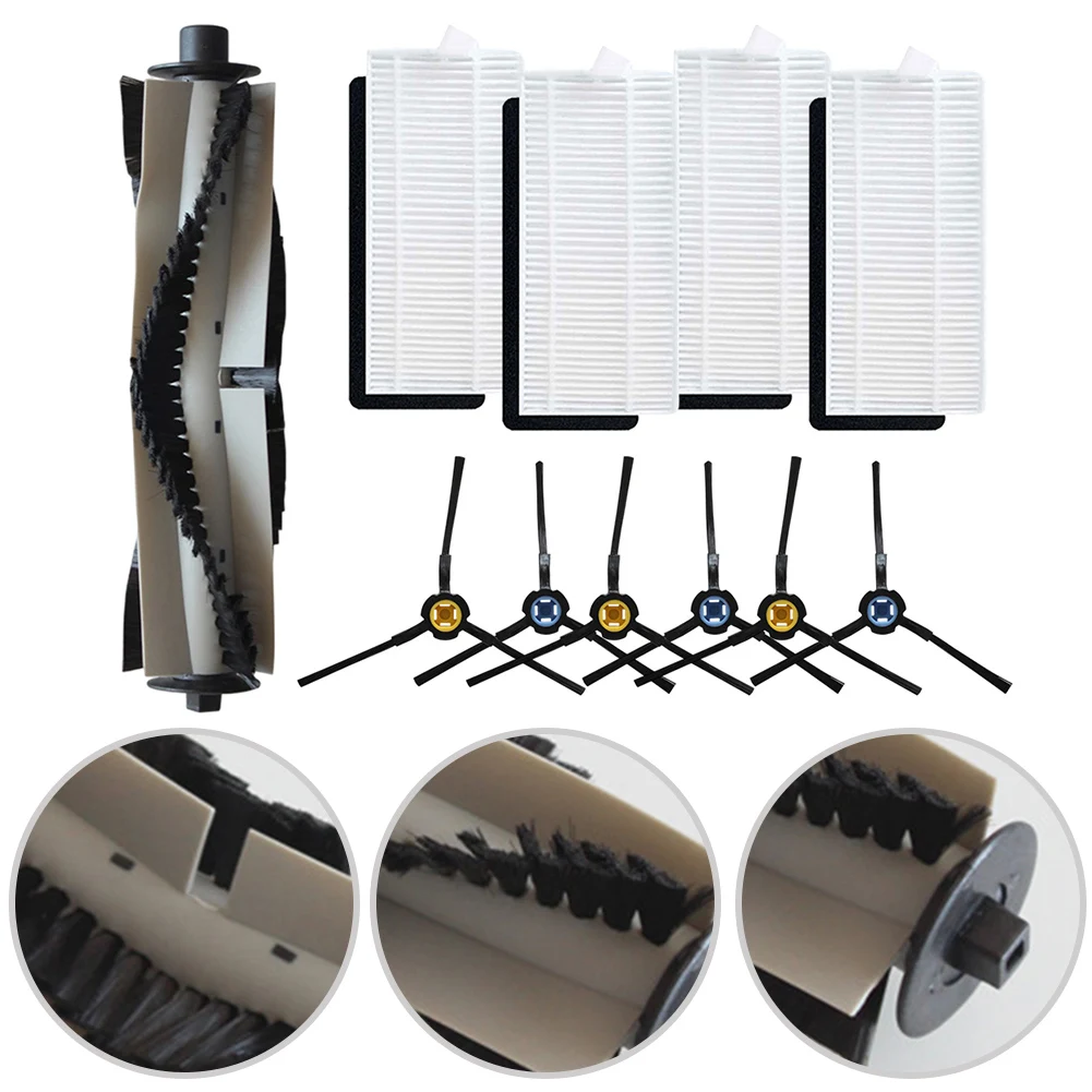 

Main Side Brushes Filters Kit For ILIFE A20 T20S V3x For Polaris PVCR 3600 G2 0926W G2 0726W G2 1226 Household Cleaning