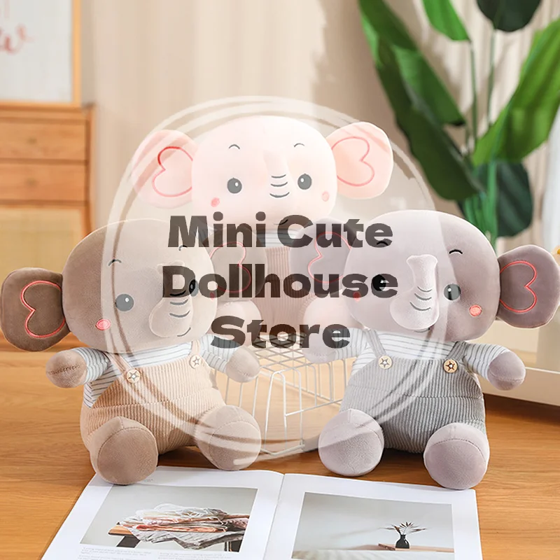 لعبة الفيل القطيفة الساحرة؛ دمية رمي الأطفال؛ حيوان محشو ناعم؛ قطعة ديكور مثالية للمنزل؛ هدية ممتازة للأطفال