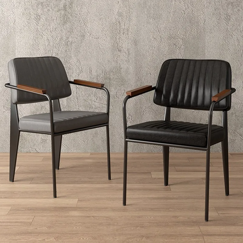 Creative Restaurant Bar Stool Vintage Industrial Style Chair Commercial Coffee Catering