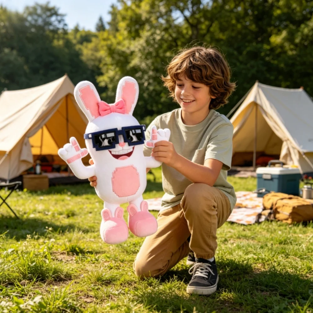 

В наличии: Плюшевая кукла Boppin Bunny Sahur Steal A Brainrot, милая аниме-игрушка, подарок на день рождения и Рождество