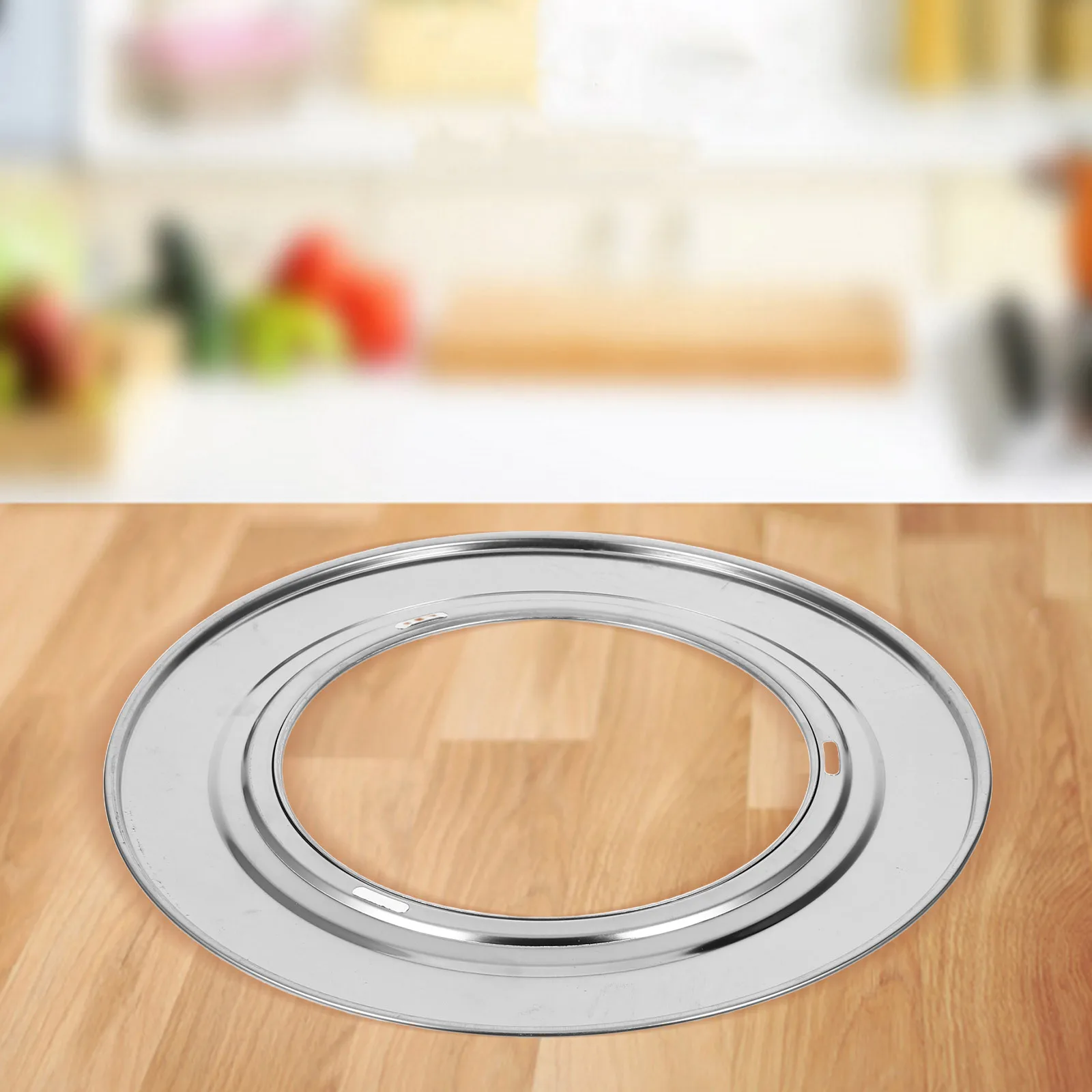 

Metal Steamer Ring for Pot Stainless Steel Steaming Plate Perfect for Dumplings Vegetables Seafood Preserves Nutrients Fast