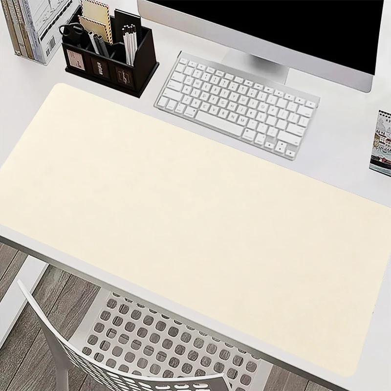 Fashion Mouse Pad Big Size Laptop Desk Mat Gamer Keyboard Pad Non-Slip Gaming Accessories Green white gray Extended Mousepads