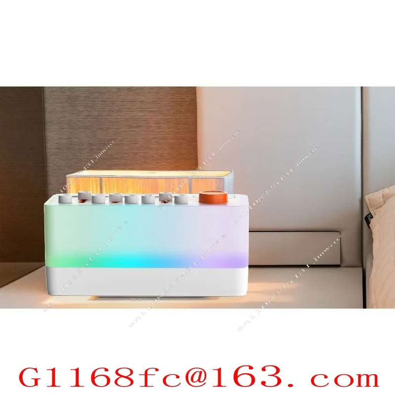 DIY smart sleep speaker RGB color night light small jelly bluetooth night listening sleep speaker