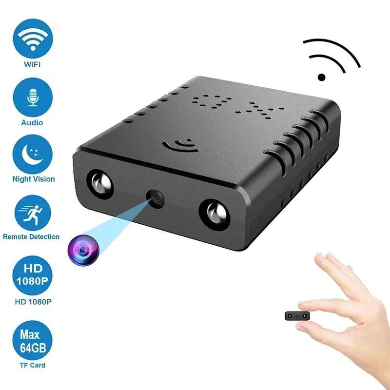 

XD Pro Mini Camera Full HD 1080P WiFi 2.4G Night Vision Remote Security Monitoring Home Protection Waterproof Video Recorder