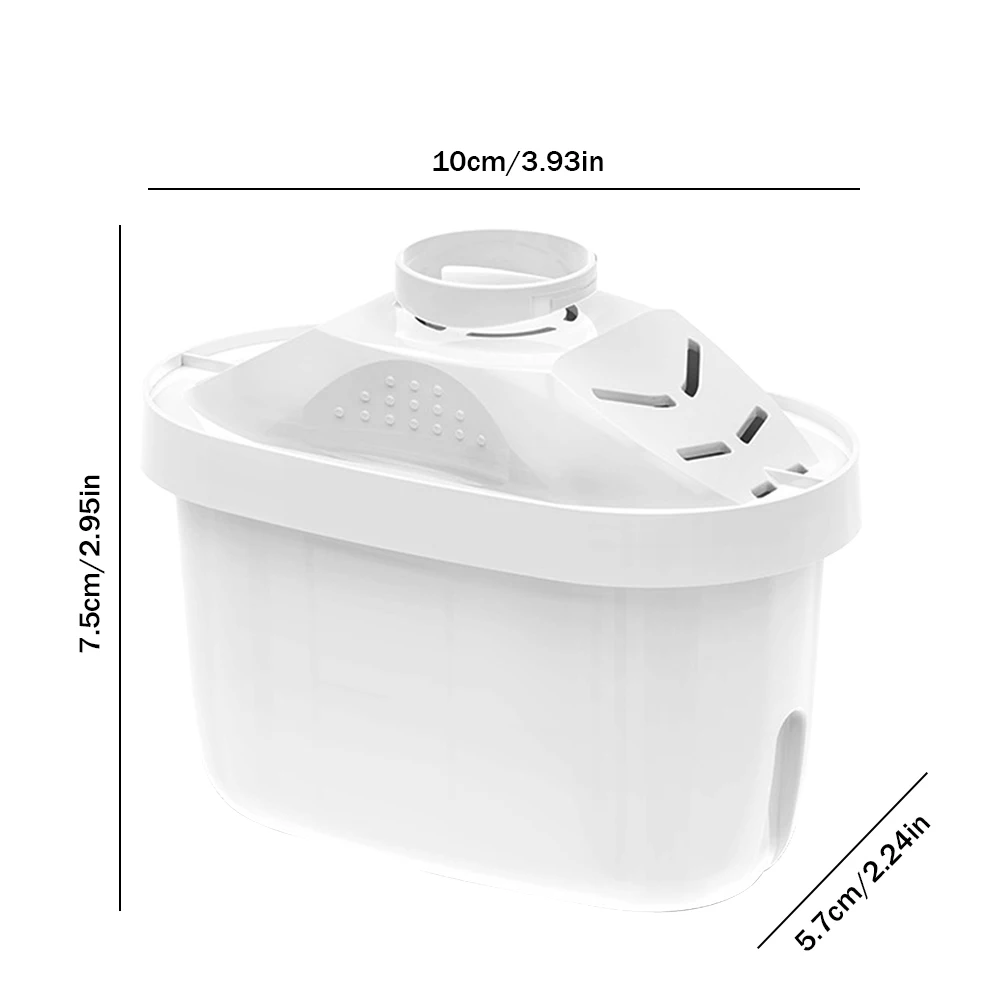 Water Filter Jug Cartridges Reducing Limescale Chlorine Replacement Filter Cartridges Refills Filter Cartridges for Home Kitchen