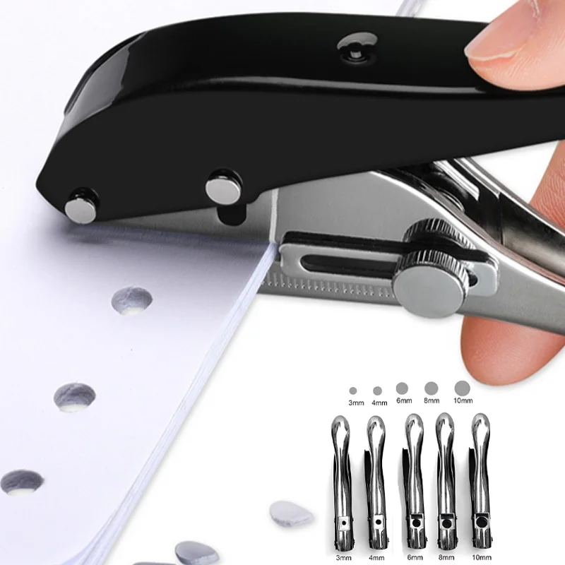 Screw Covers Hole Punch Aperture Round Punch Pliers Credit Photo Paper Card Corner Round Puncher Plier Paper Cutter Hidden Hole