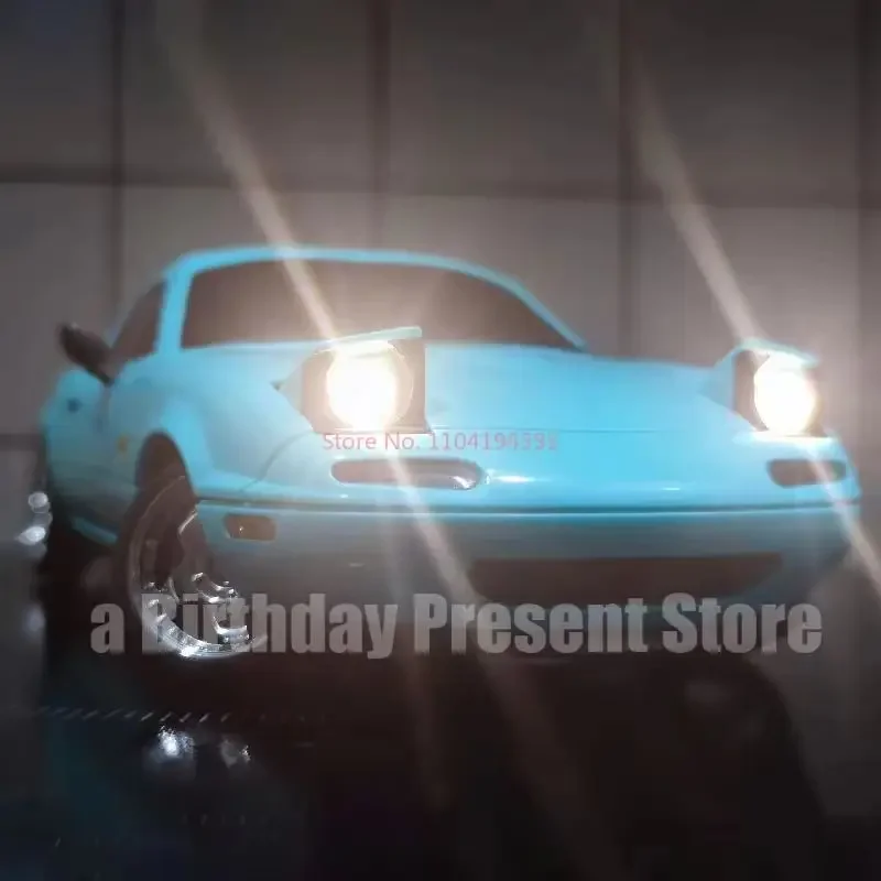 ในสต็อกใหม่ 1:18 น่ารักMx-5 Miata Rx7 Rc Driftรถ 2.4G GyroควบคุมแสงFlip-Up Full Scale EspรถXmas Remoteของขวัญของเล่น