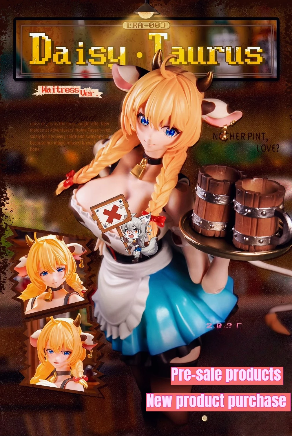 Preventa LADoTOYS Daisy Torres cerveza chica estilo 1/12 figura vaca belleza modelo móvil colección de figuras de acción regalo