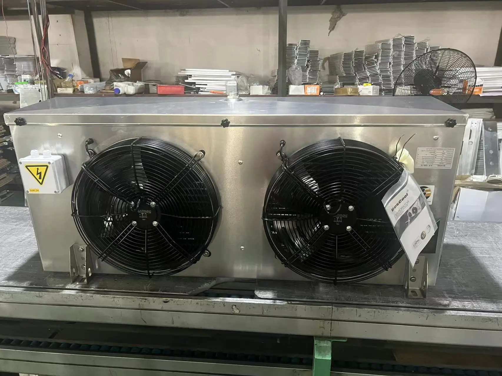 For Bescool High-Efficiency 400mm Fan Evaporative Air Cooler Medium to High Temperature Storage Room Unit