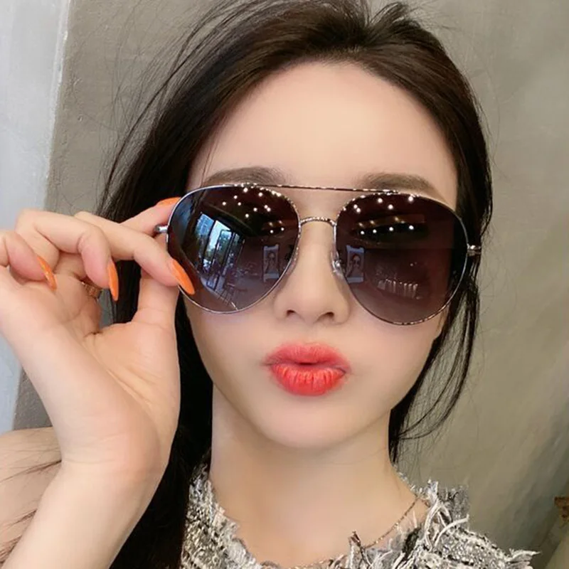 

FEISHINI Classic Oculos De Sol Feminino Fashion Reflective UV Glare Colored Women Black Sunglasses Men Polarized UV400