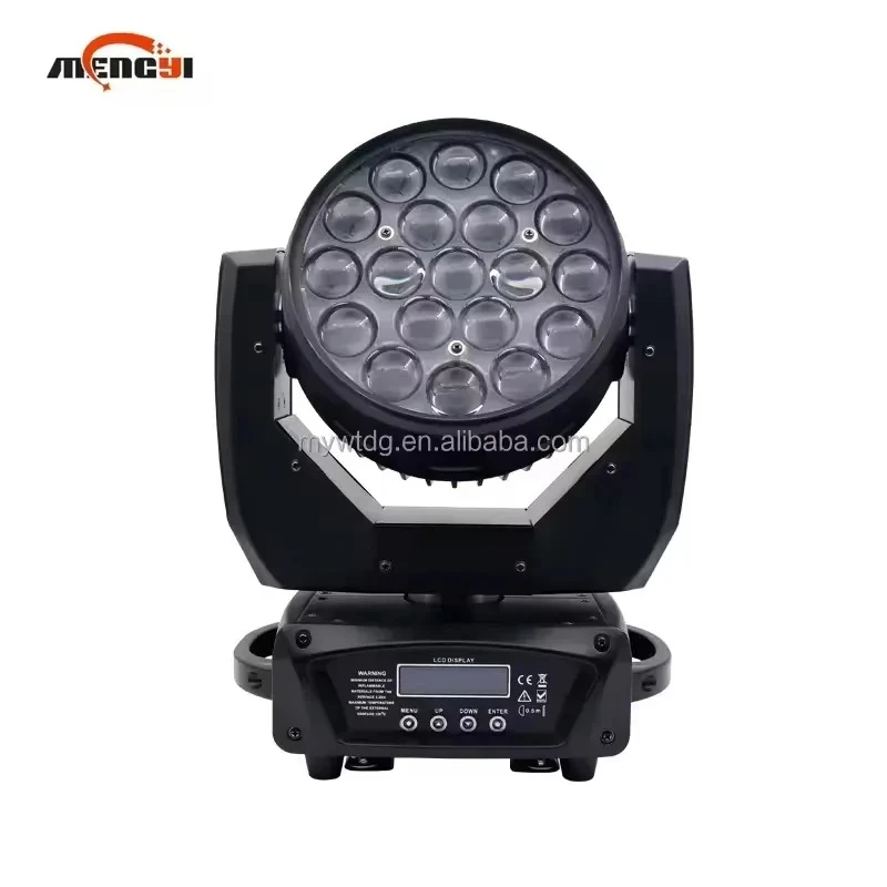 Factory Direct Sale MAC Aura 19pcs 15W 4in1 RGBW LED Zoom Beam Wash Moving Head Lighting