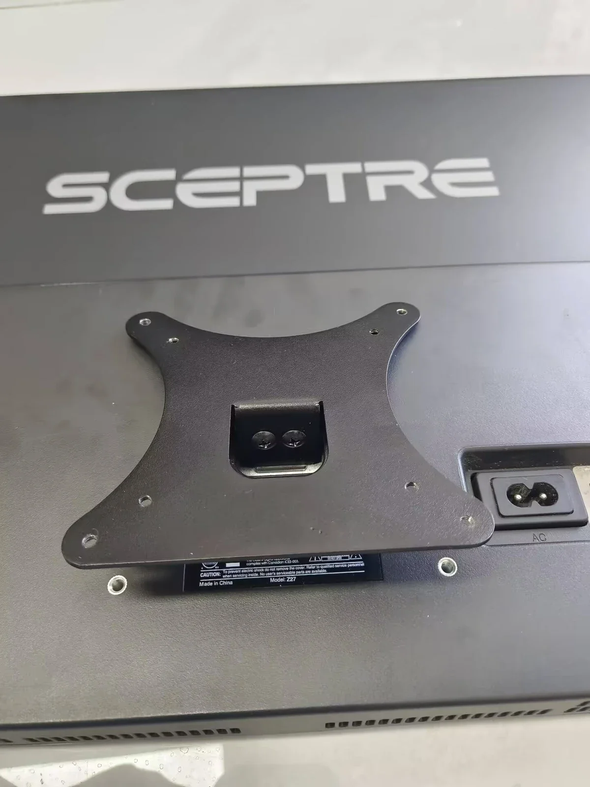Адаптер VESA, совместимый с мониторами Sceptre U279W-4000RK U275W-4000R U278W-4000R U278W-4000RK VESA MOUNT