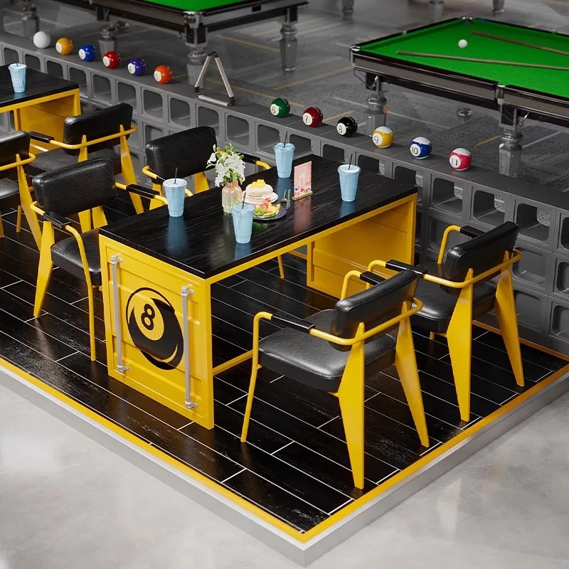 Bar Furniture Sets,Factory Direct Industrial Style Bar Furniture Set Iron Tables Chairs Booths Eco-Friendly Water Resistant Outd