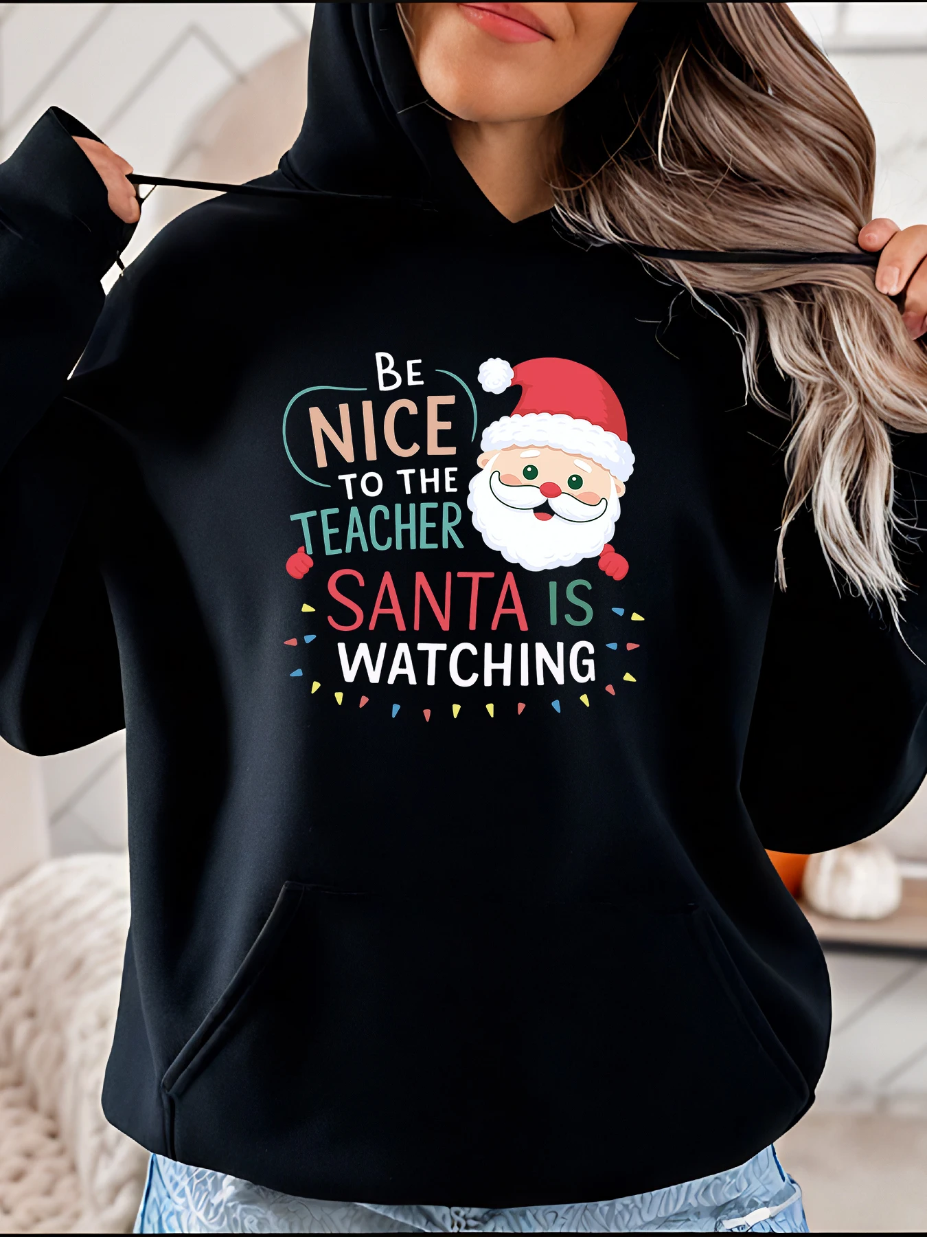 

【День святого Валентина】 Толстовка с капюшоном с принтом лапы в форме сердца, свободный крой, белый графический принт, женская, повседневная одежда