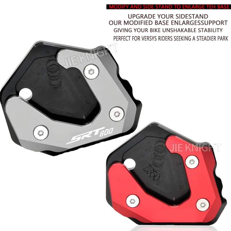 New Fit QJMOTO QJ SRT800 Bracket Support Plate Foot Side Bracket Extension Pad For QJMOTO QJ SRT8050 SRT800X 800SRT SRT 800X 800