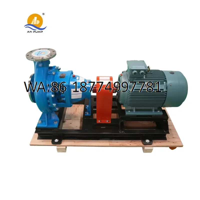 custom for Muddy Monoblock Belt Driven End Suction High Pressure Single Stage Centrifugal Sulfuric Acid Transfer Pump Motor