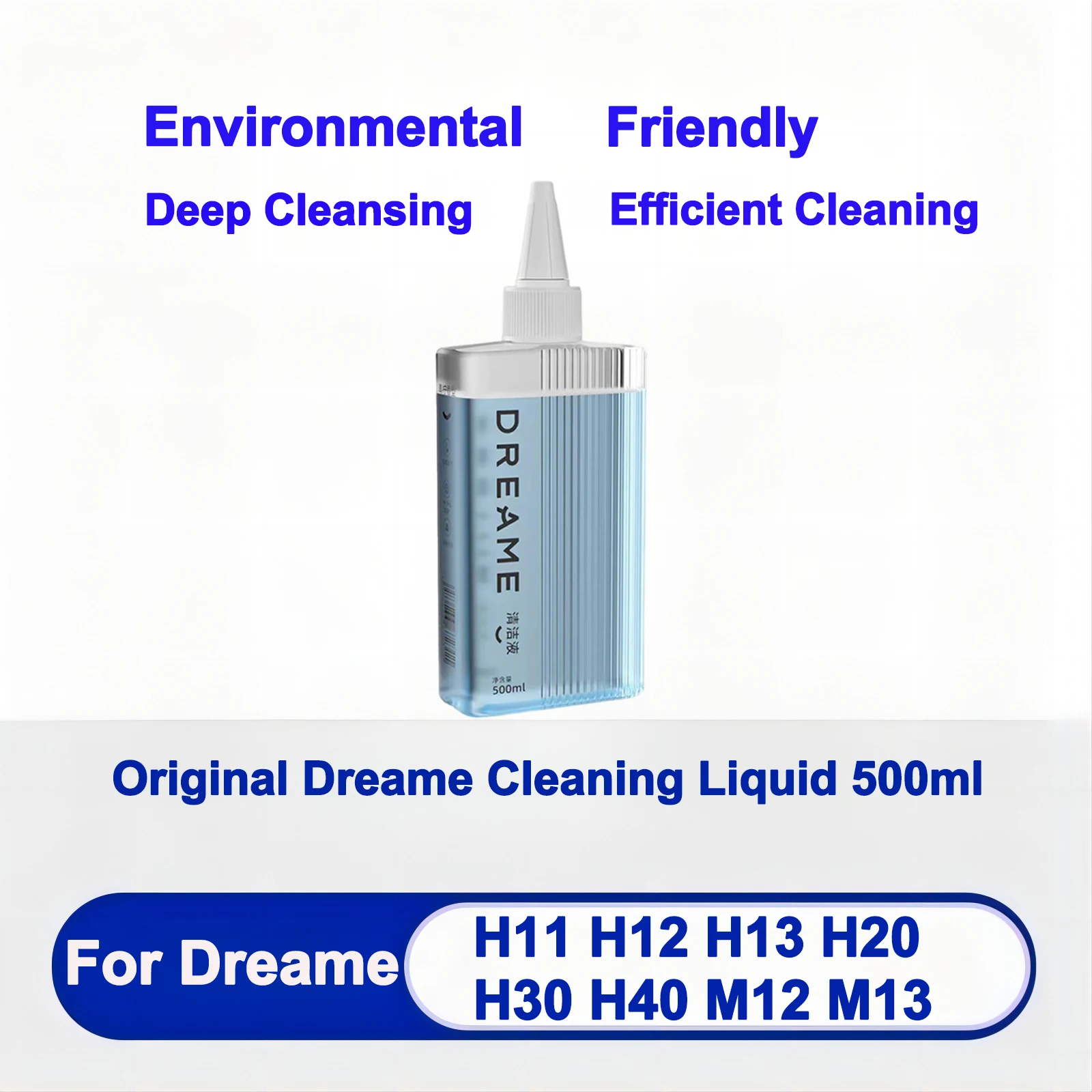 

Original Family Specific Floor Cleaning Liquid 500ml for Dreame H11，H12，H13，H20，H30，H40，M12，M13 Vacuum Cleaner Replacement Parts