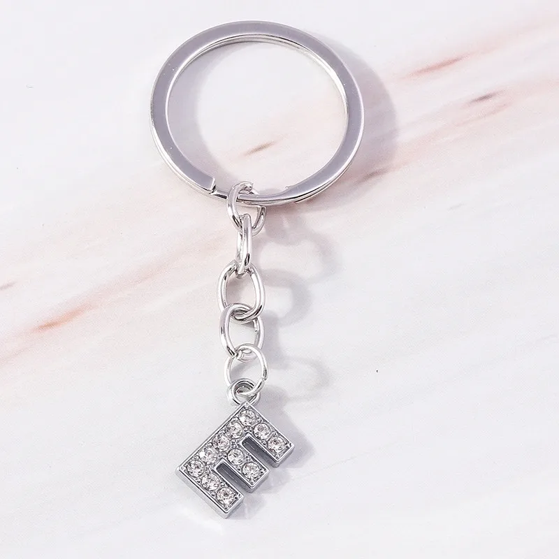 Aihua Minimalistischer Anfangsname, 26 Buchstaben, Anhänger, Schlüsselanhänger, Kristall, A-Z, Alphabet, Schlüsselanhänger für Damen und Herren, Geburtstag, Schmuck, Geschenke – Detail 8