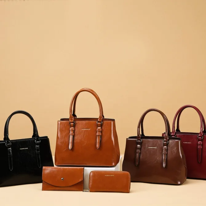 

2025 New Women Bag - Euro American Fashion Simple Texture Shoulder Bag, Portable Messenger Purse for Ladies​​