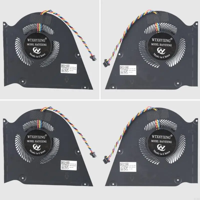 M7BE laptops reposição Fan resfriamento DC12V 1A Radiadores GPU CPU 4pin para Rog Zephyrus