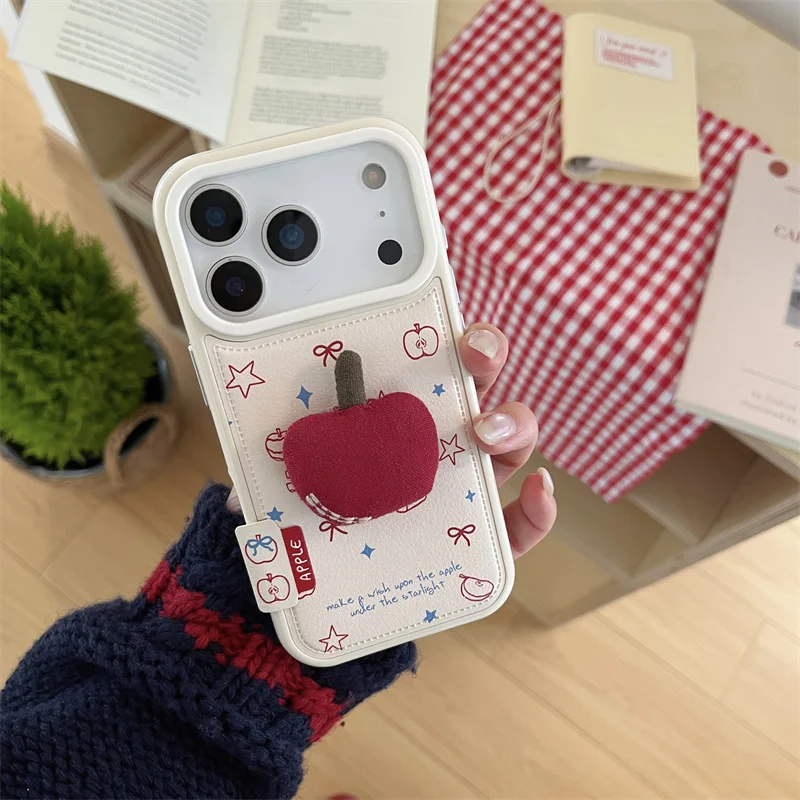 موضة الأسود الدنيم التطريز Hellokitty جراب هاتف آيفون 17 برو 16 14 15 برو ماكس الغطاء الخلفي مع قلادة لطيف الكرتون Cas #5