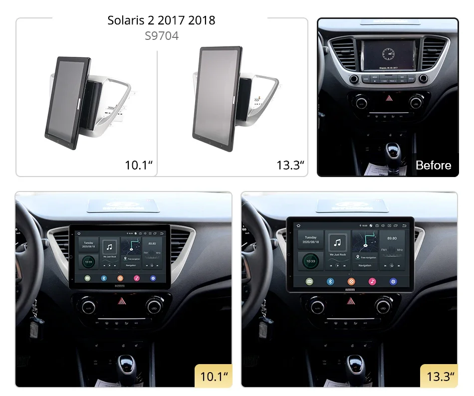 Tesla style IPS PX6 13.3