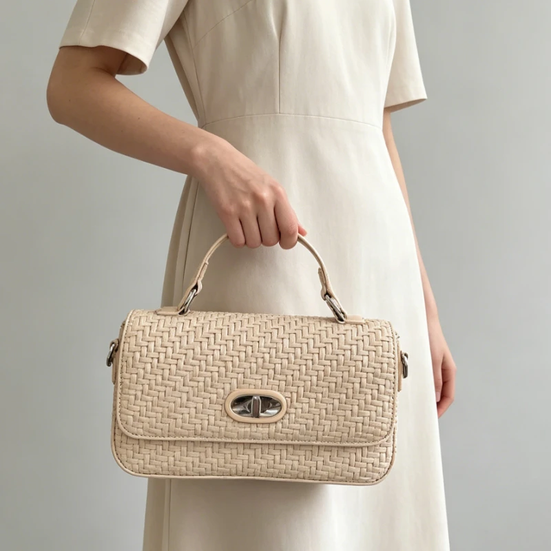 

Luxury Brand Commuter Diaper Bag Famous Designer Elegant Leather Crossbody Women’s Trendy Letter Logo Shoulder Purse Satchel