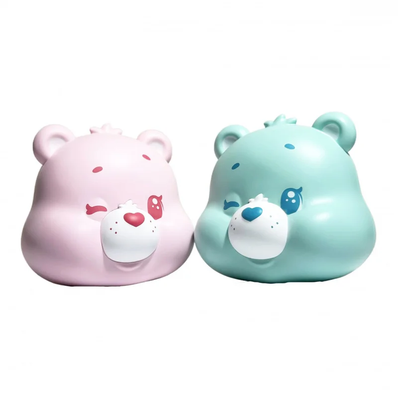 Figuras de acción CareBears, modelo de juguete, lindos osos de cuidado, muñeca de cabeza grande, adorno de escritorio, Anime, regalos de cumpleaños y Navidad para niños
