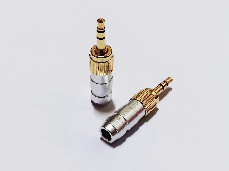 1 par 3.5mm 3.5 jack plug para sony MDR-Z1R z7 z1000 7520 fones de ouvido fone diy