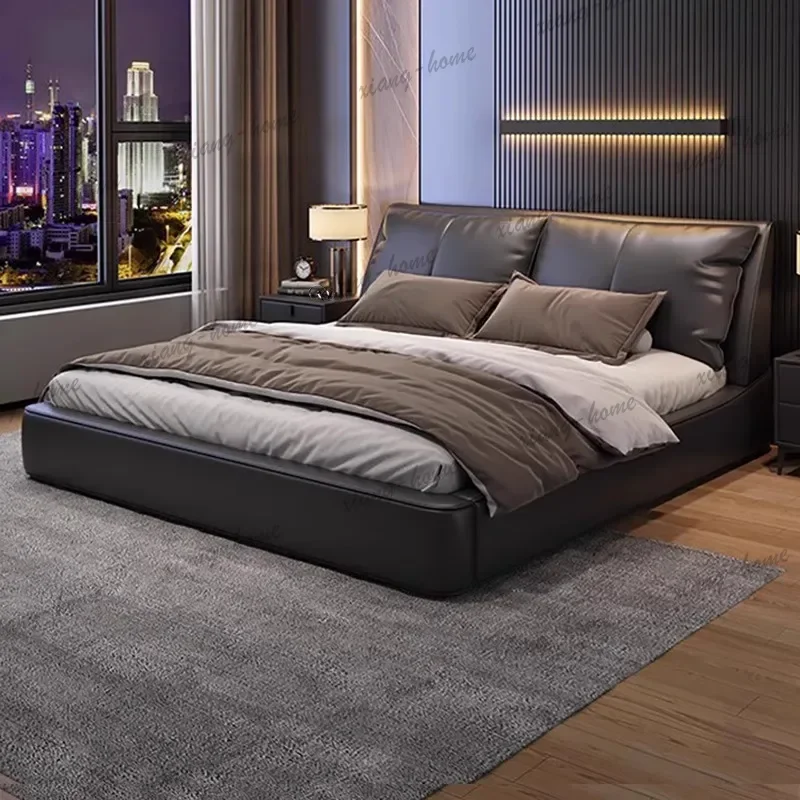 LSHeadboard Fancy Bed Aesthetic Organiser Lounge Queen Bed Children Modern Muebles Para El Hogar Bedroom Furniture Accessories