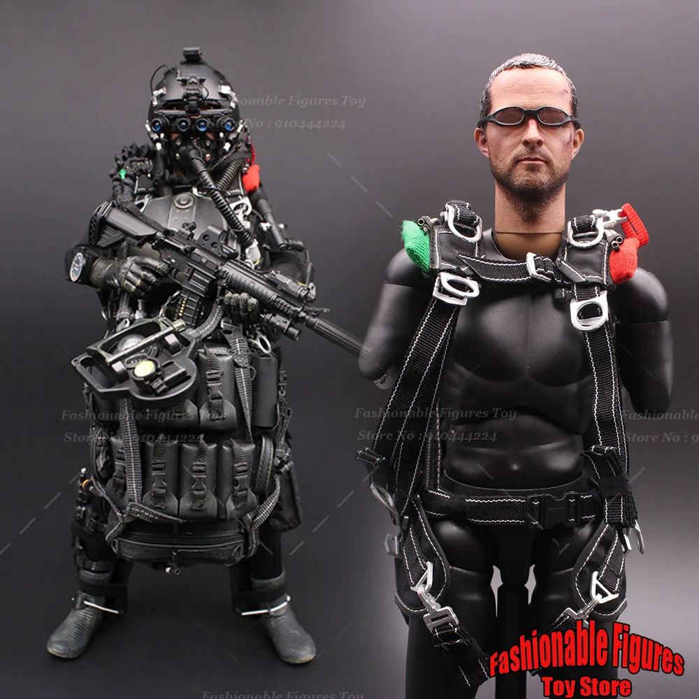 

Mini Times Toys M004 1/6 Men Soldier HALO Navy Seal UDT Jumper Full Set 12'' Action Figure Body Best Fans Collectible Dolls