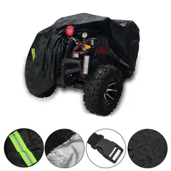 190T Winter Quad Cover Atv Universal Waterdichte Anti Uv Cover Voor Motorfiets Scooter Card Anti Sneeuw Cover M L xl Xxl Xxxl