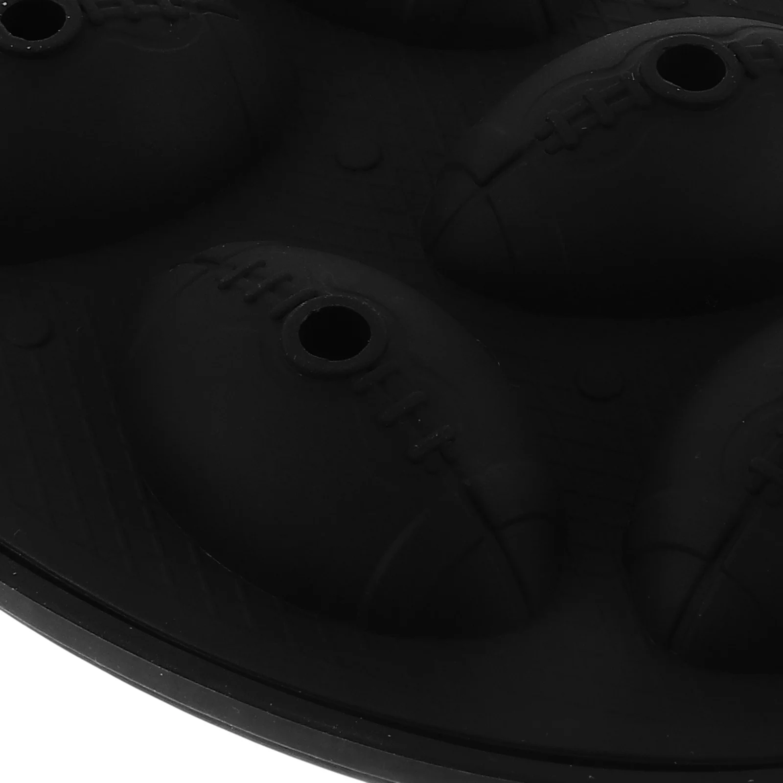 

Rugby Shaped Cube Mold Silicone Sturdy Maker Easy Release Kitchen Tool For Homemade Ice Beverage Cooler Household