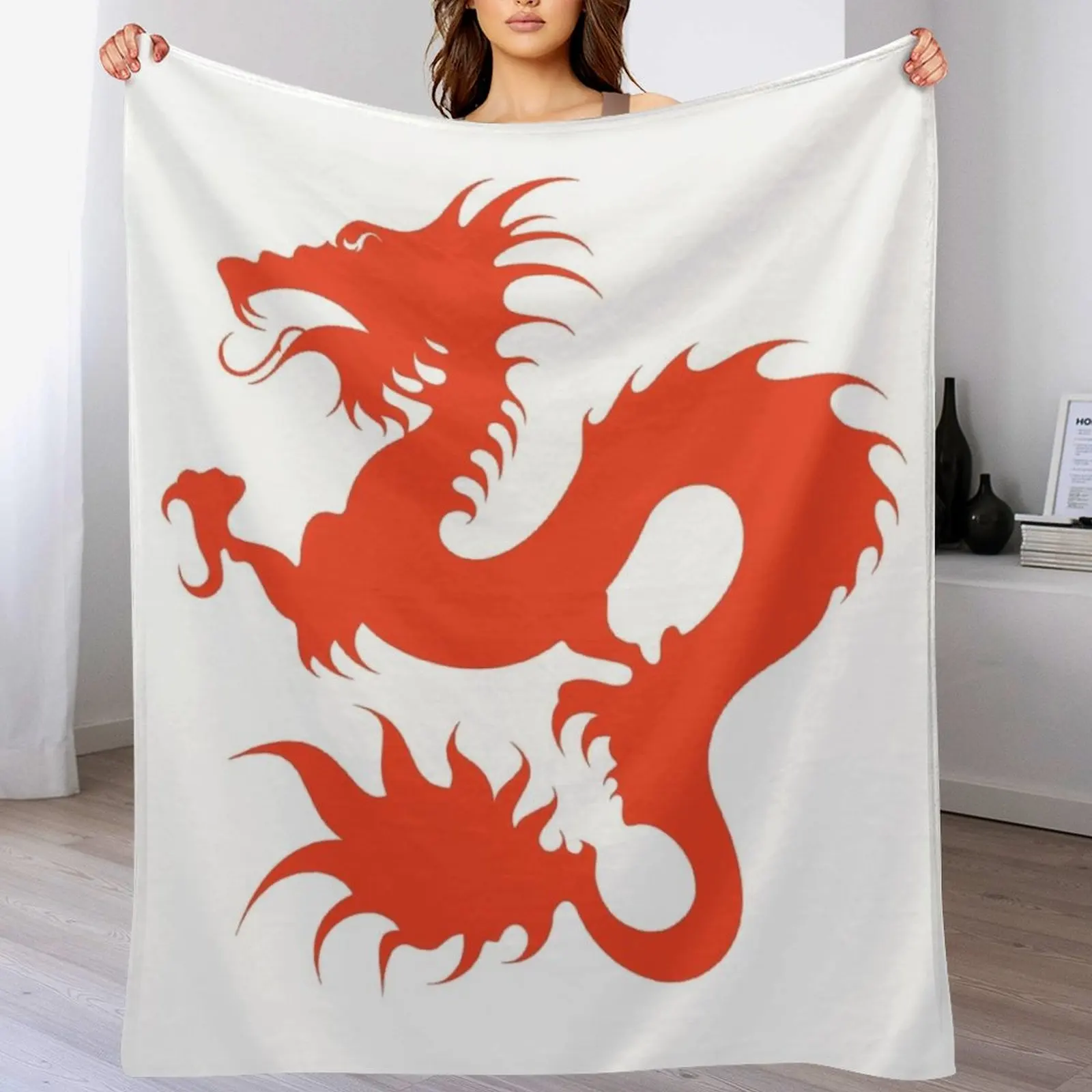 

Dean Blunt ZUSHI Dragon Throw Blanket Soft Beds warm winter Bed linens warm for winter Blankets