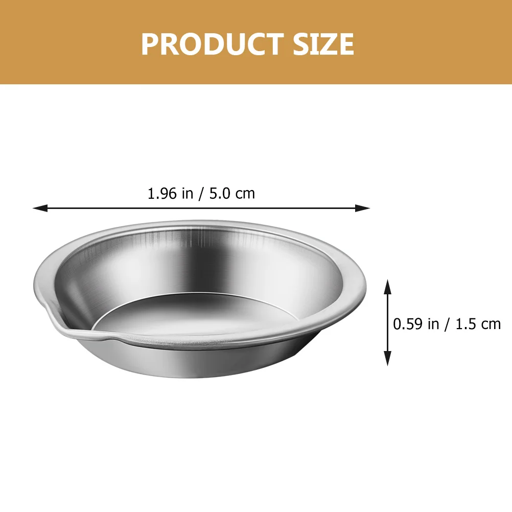 Pour Mouth palet multi-fungsi cat air piring Stainless lukisan sekolah baki dapat digunakan kembali alat pasokan nampan