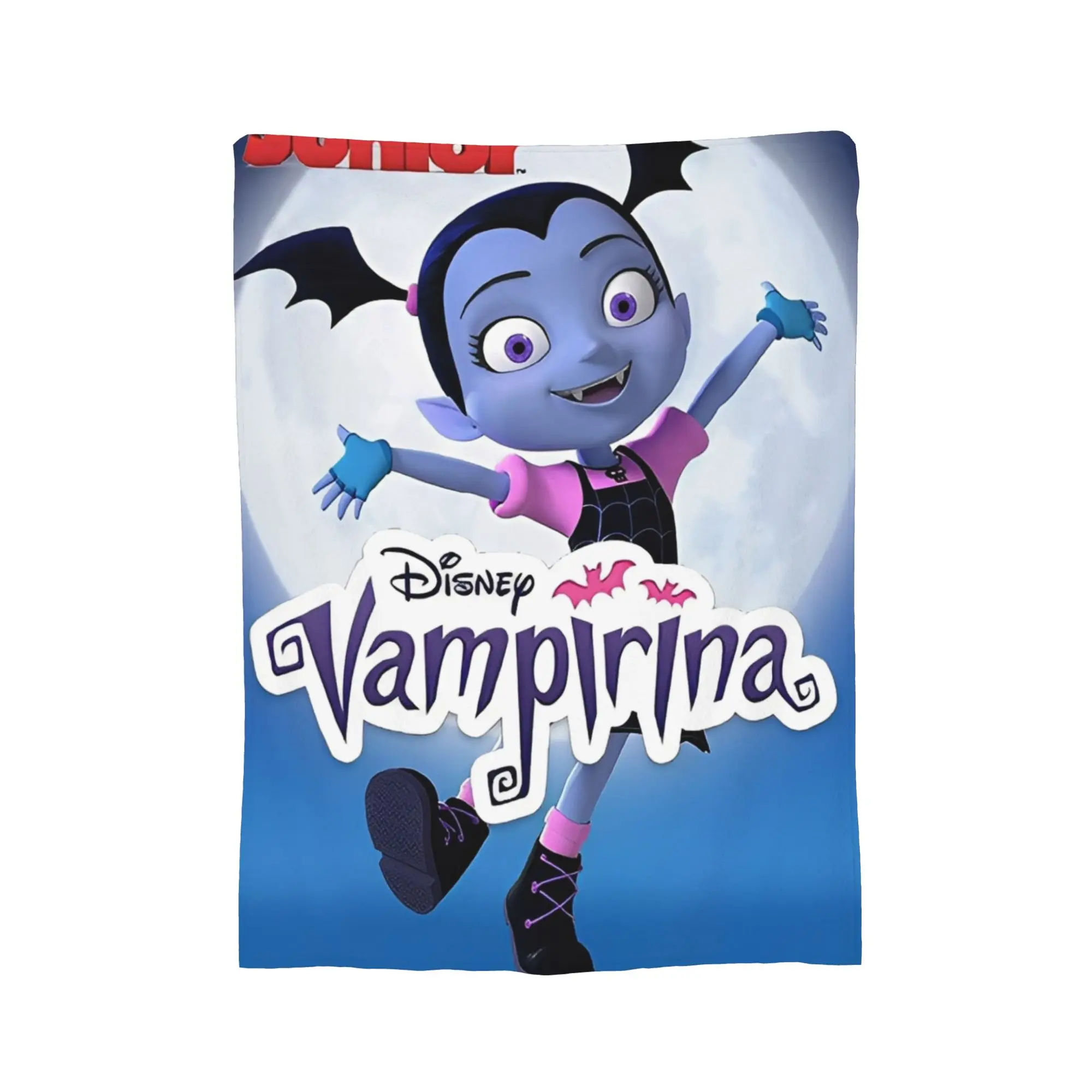 Vampirina في سن المراهقة مصاص دماء ميرش بطانية لينة المرجان الصوف أفخم رمي بطانية لحاف مريح #3