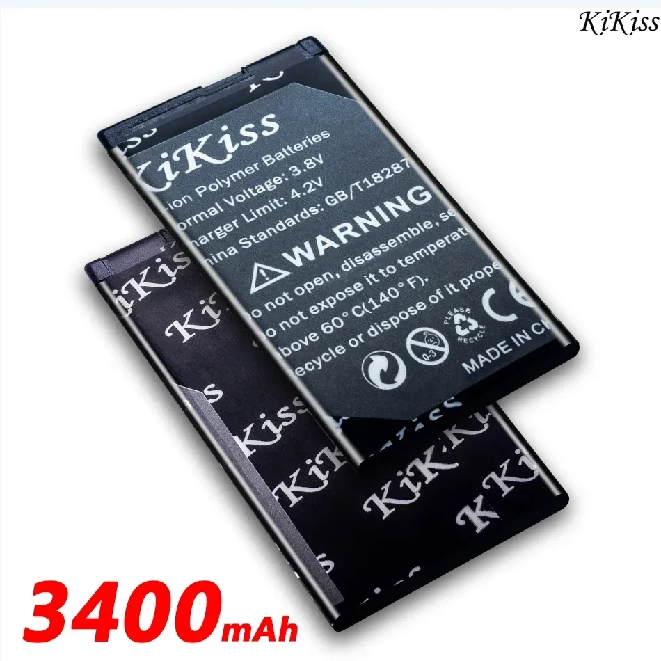 3400mAh BL-5CT BL5CT BL 5CT Replacement Lithium Battery For Nokia 3720 5220 5220XM 6730 6330 6303i C5-02 C3-01 C5-00