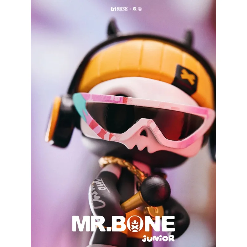 

MR.BONE-JUNIOR Zombies Block Series Blind Box Mystery Box Cute Action Anime Figures Dolls Kawaii Toys Gift Caixa Caja Collection