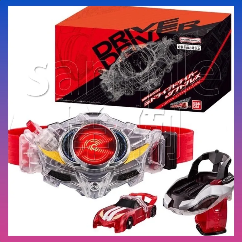 

Bandai Kamen Rider Drive Color Прозрачный приводной ремень DX Chiqi Limited Edition Прозрачный цвет Прозрачное издание Old Driver