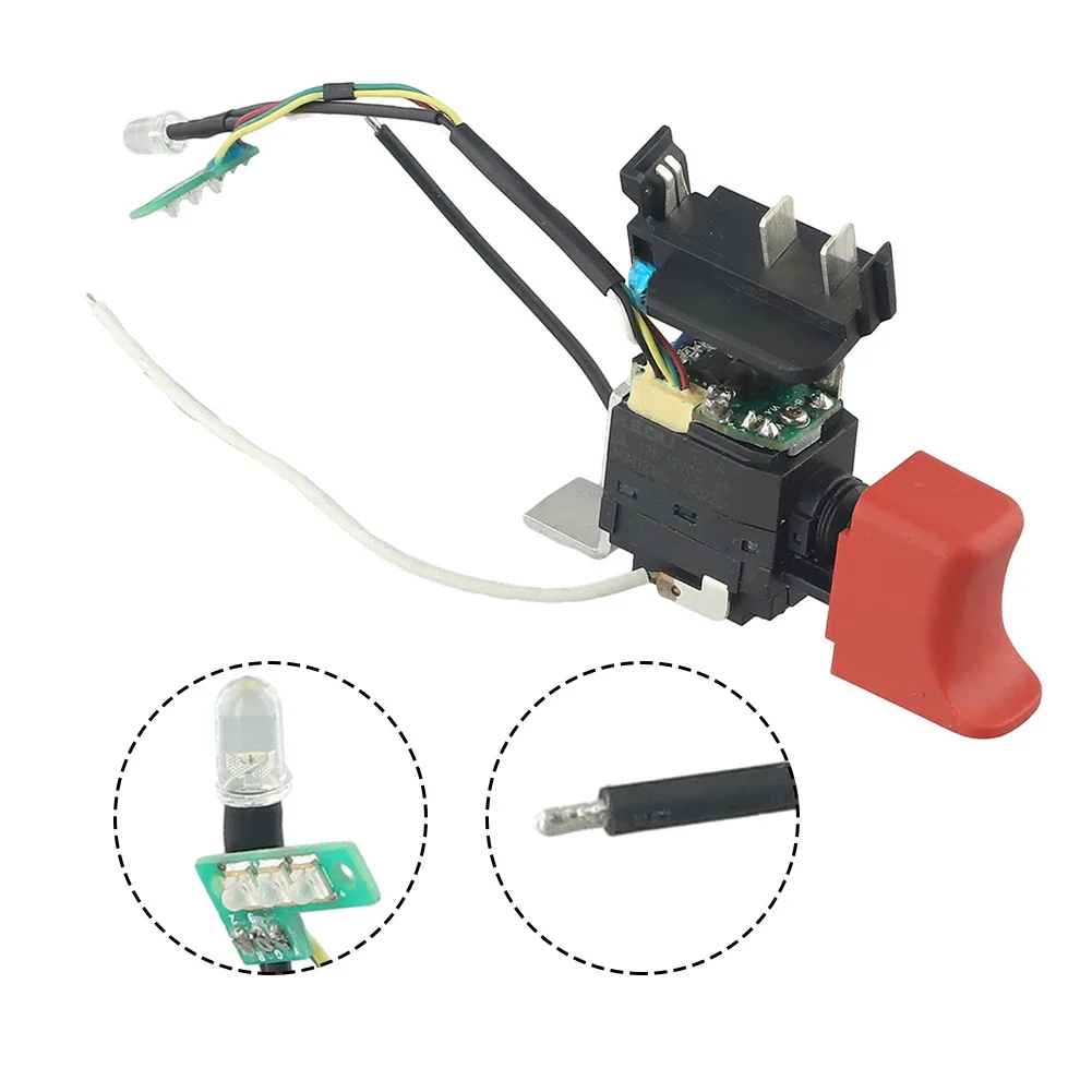 Imagem -04 - Especificações Ferramentas Elétricas de Corrente Máxima Interruptor de Gatilho de Broca sem Fio Profissional Básico Rápido