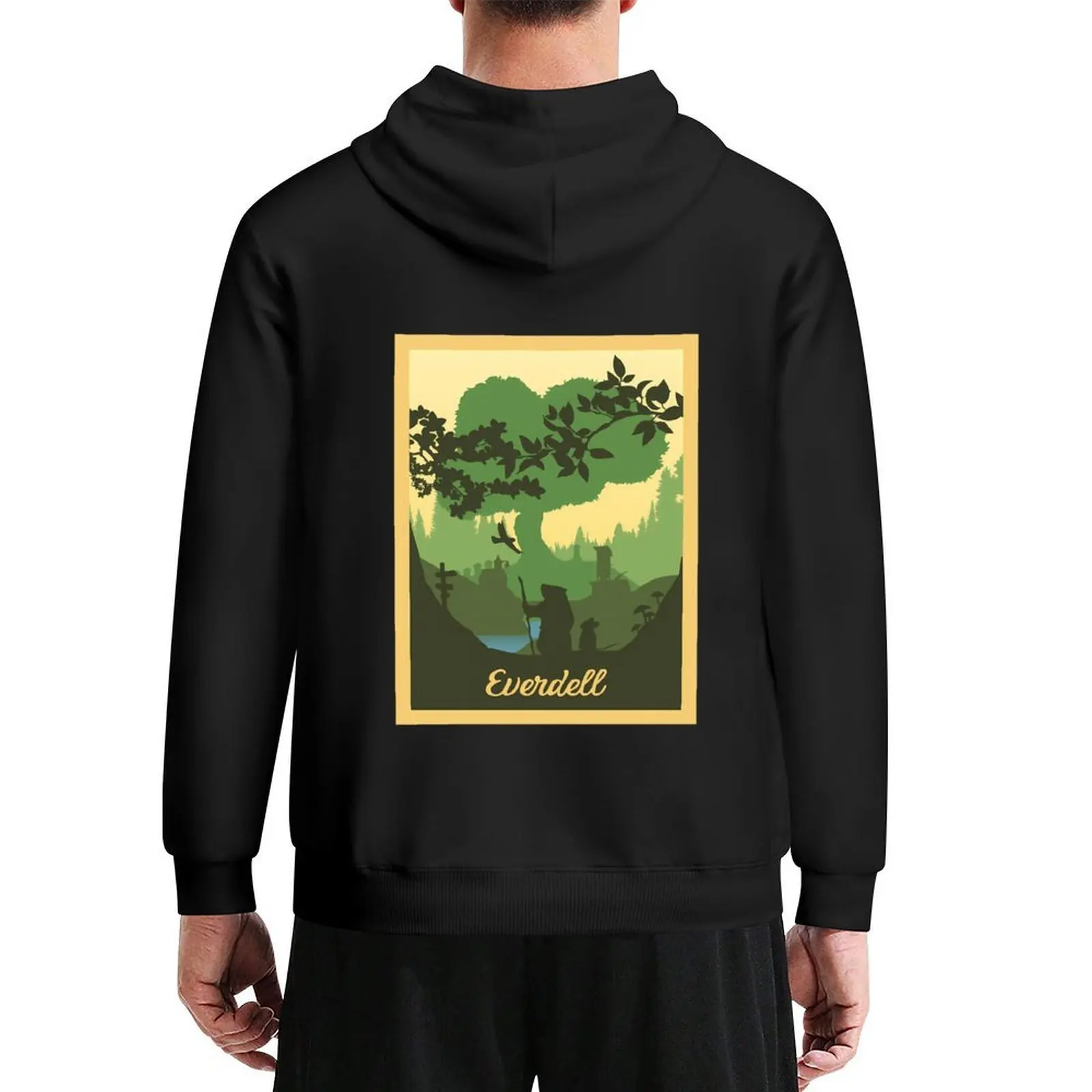

Everdell - Board Games - Minimalist Travel Poster Style - Board Game Art (Authorised) Hoodie mens clothes hoodie men