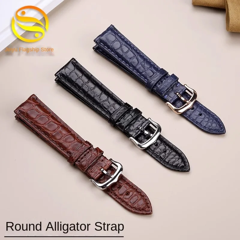 16 18mm 20mm men and women Bracelet For Cartier Genuine leather Watch strap Tank key Must London Solo crocodile skin Watch band