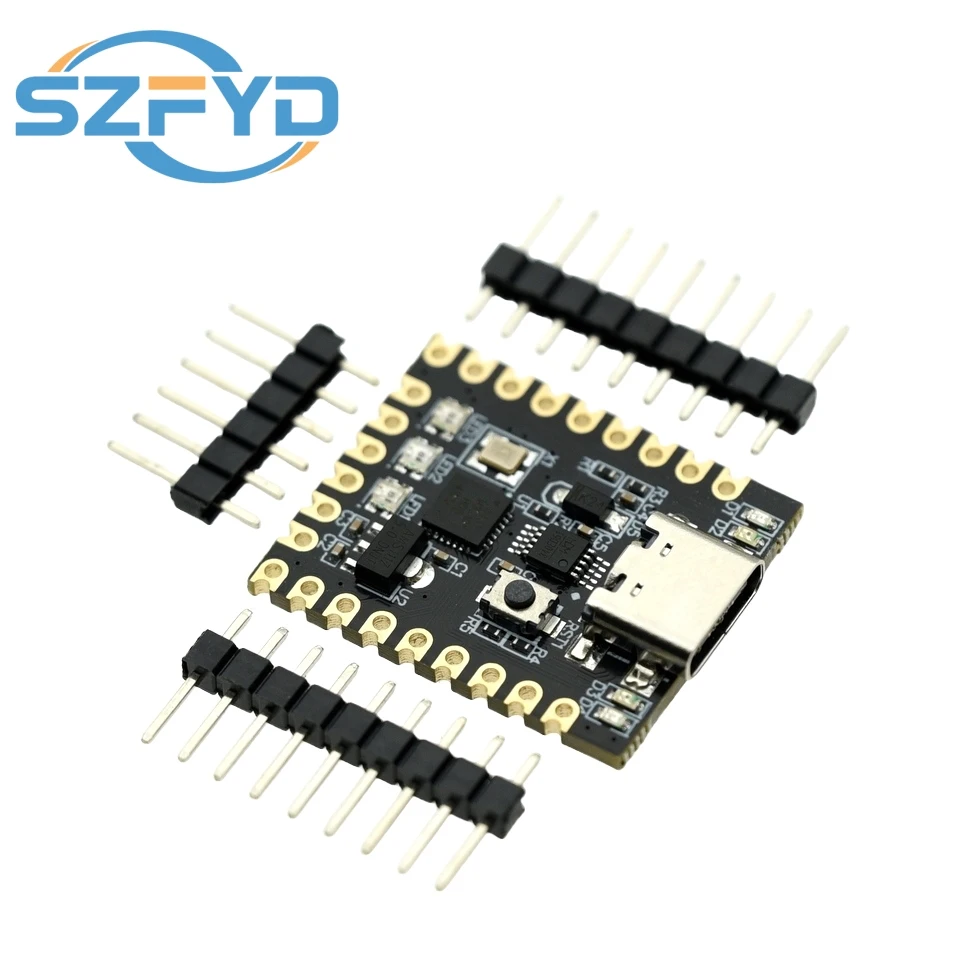 Placa de desenvolvimento Nano Mini Ultra Compact Type-C com interface serial ATmega328P e CH340 para Arduino