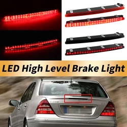 1PC Red/Black Lens For Mercedes Benz C-Class W203 Saloon 2001-2007 A2038200156 Red LED Third High Level Brake Stop Light Lamp