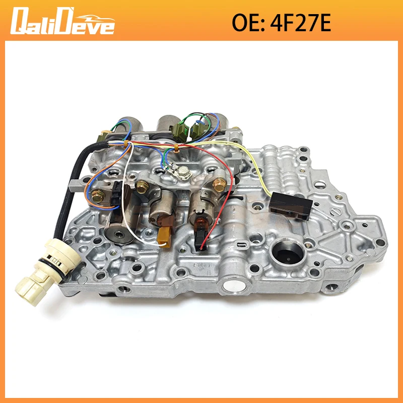Cuerpo de Válvulas de Transmisión Automática 4F27E FN4A-EL con Solenoide para Mazda 2 3 5 6 1999-2011, Caja de Cambios FNR5 de 5 Velocidades, Bloque de Solenoides