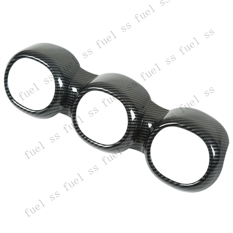 S+ Car Interior Air Vent Outlet Cover Carbon Fiber Pattern Colorfast Replacement⊹