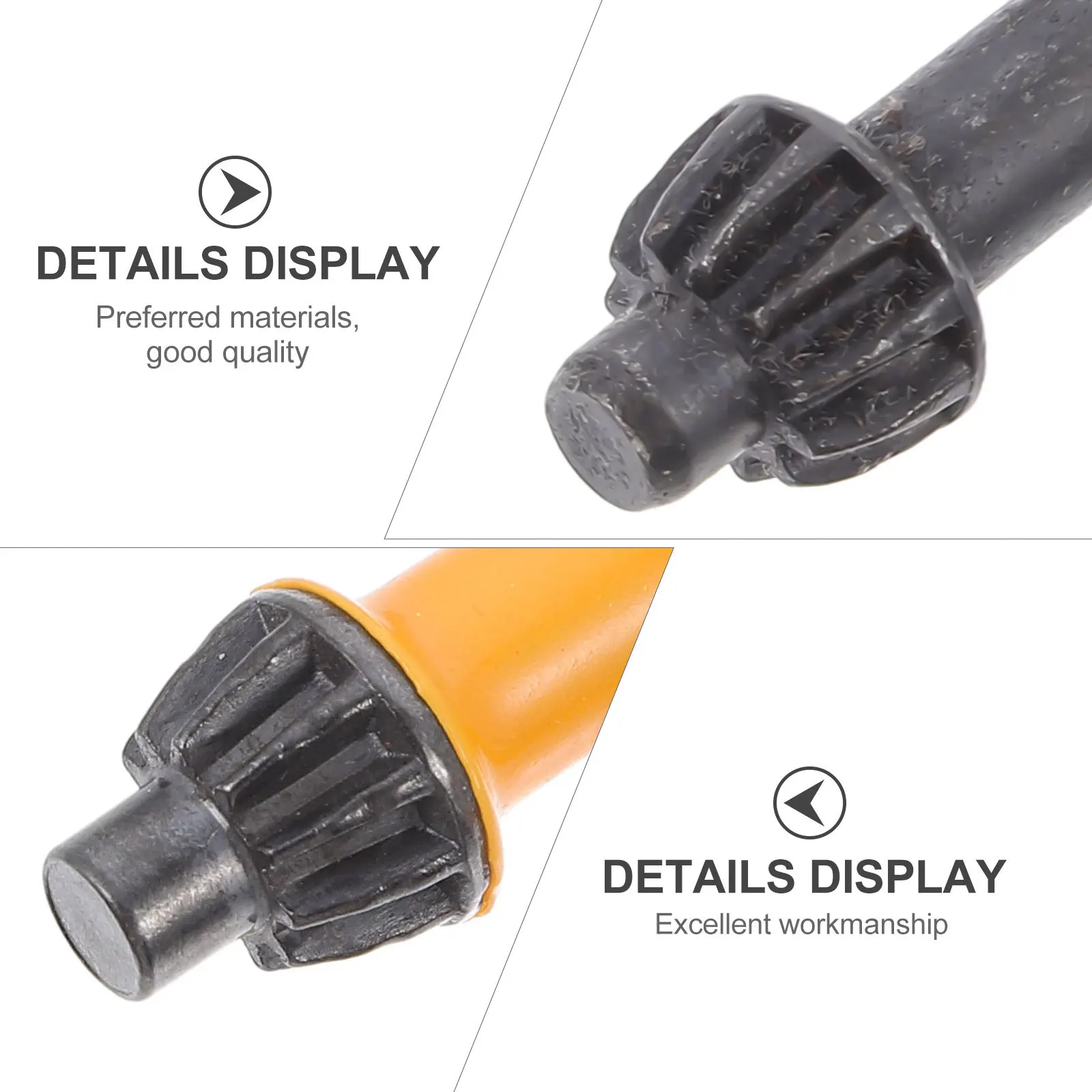 

6Pcs Drill Chuck Key Set Different Specifications Choose Actual Needs Easy Use Convenient Replace Wrench Drill Chuck Key