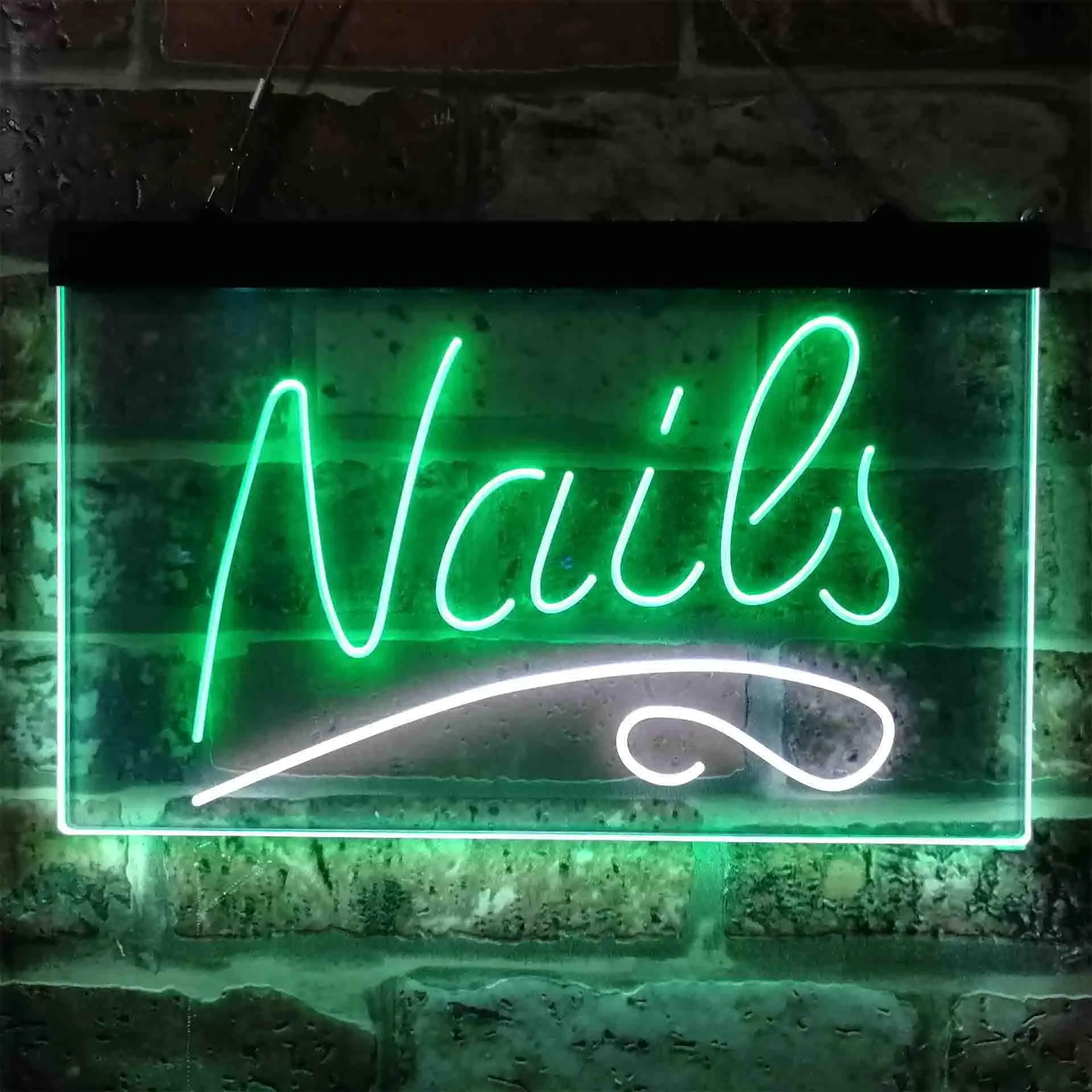 

Nails Dual Color Led Neon Sign st6-i3808