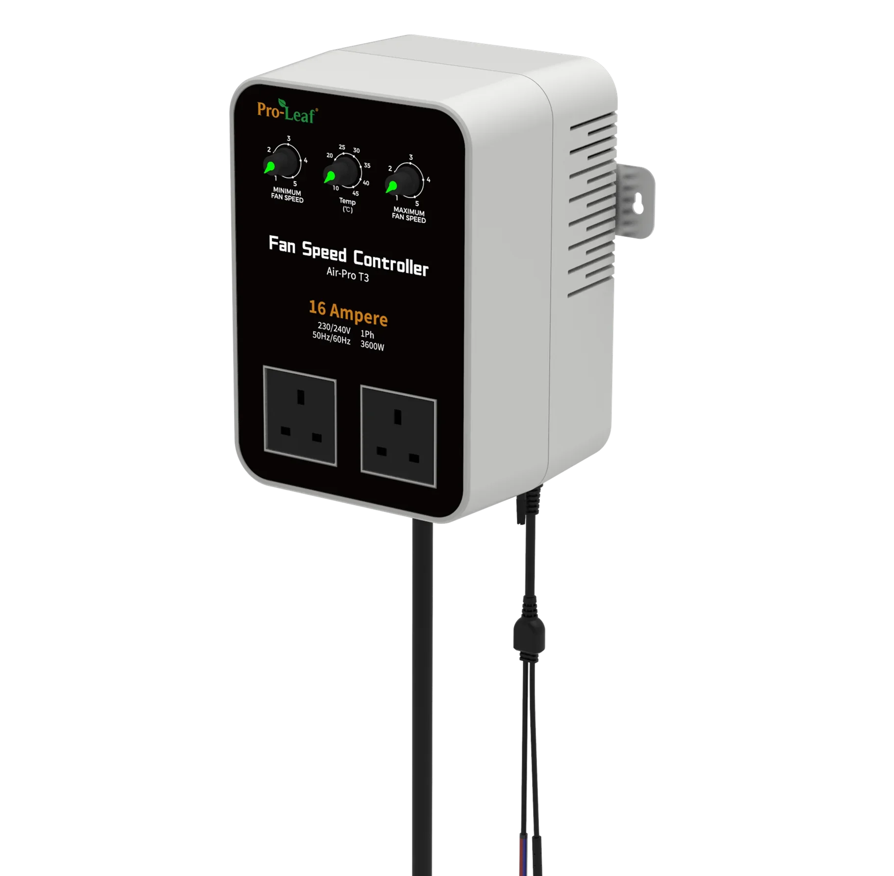 

Регулятор скорости вентилятора Air-pro для теплицы с температурным контролем