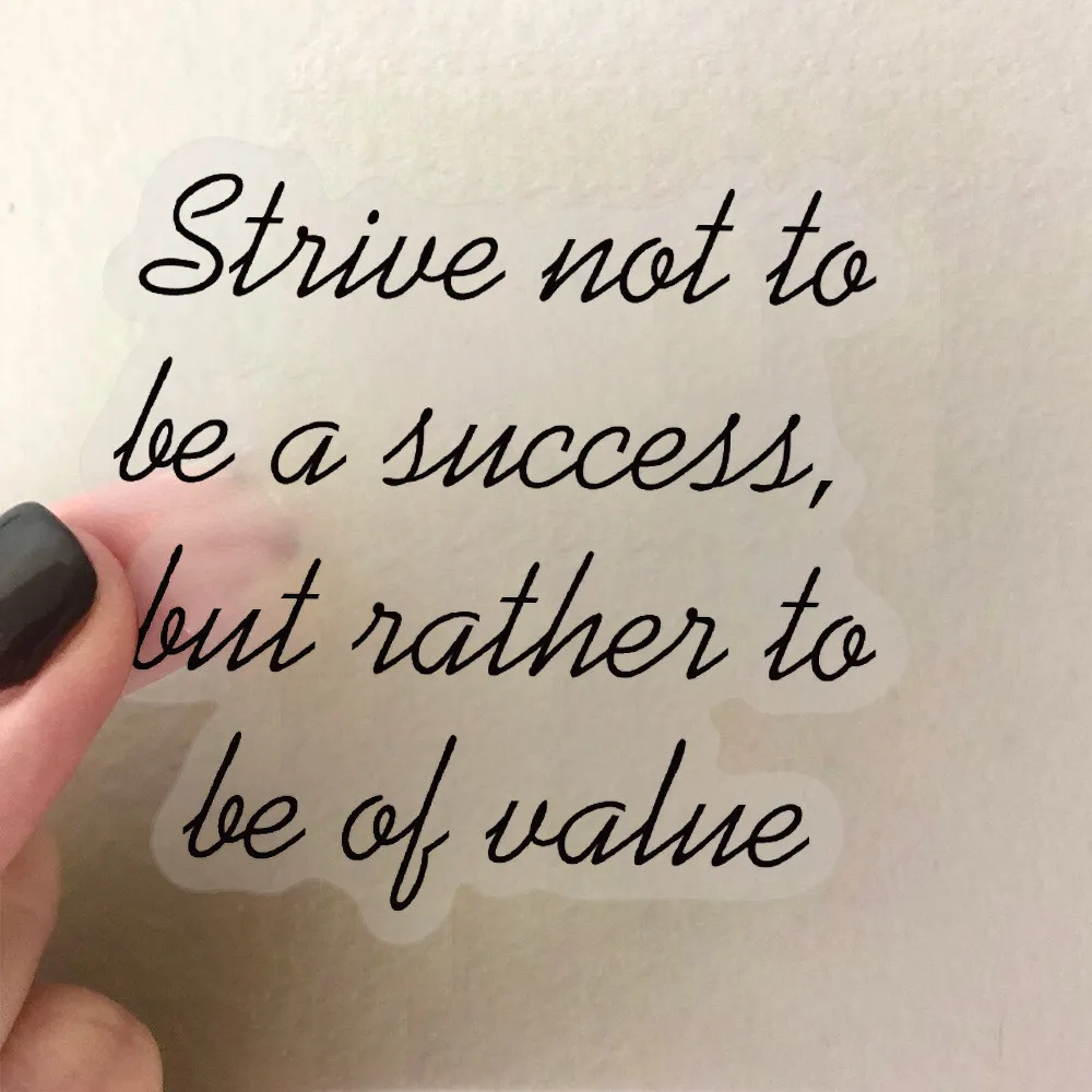 Zestaw naklejek motywacyjnych czarno-białych (50 wzorów) |   Zdejmowane naklejki PET do rękodzieła i świadomego życia ​   Sklep AnimeWorlds